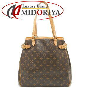 Louis Vuitton Monogram Batignolles Vertical Tote Bag Brown